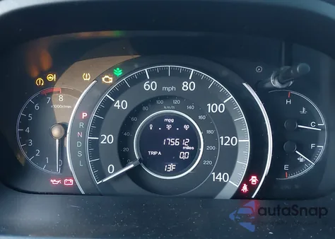 2015 Honda Cr-V Ex-L из США, поврежденный, VIN 5J6RM4H71FL133243